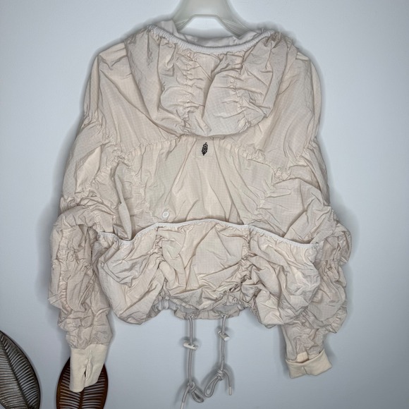 M23 FP MOVEMENT light packer hike pullover jacket in bleached clay Sz S - Picture 9 of 11